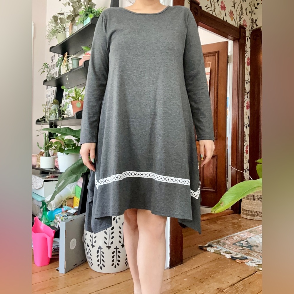 Grey Sweater Dress